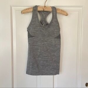 Sport Pro Compression Gray Racerback Tank Small